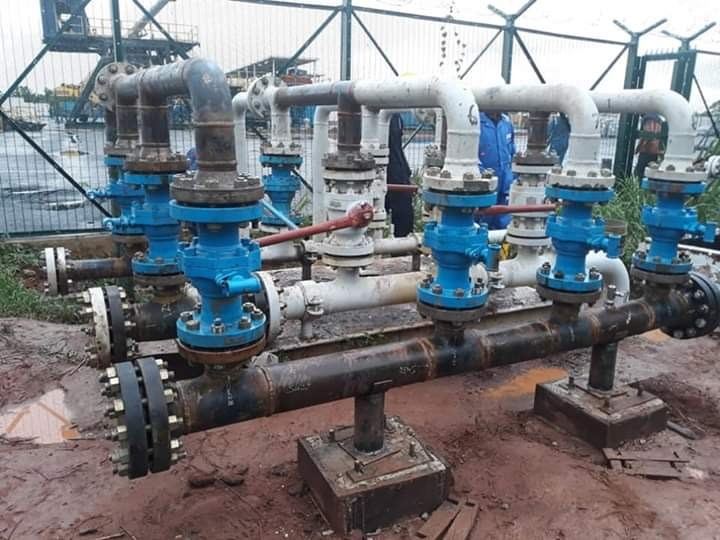 Oil Manifold Modification — Jisike Well-6
